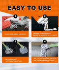 Step-by-step guide using 5 Minute Metal Glue Heavy Duty Waterproof Epoxy Adhesive For Metal Stainless Steel Aluminum Plastic Wood Ceramic
