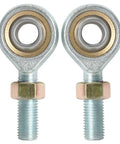 M10 Beefy Heavy Duty Rod End Bearing 10mm Bore Left Right Hand Thread Self Lubricating Ball Joint Heim Joint With Jam Nuts For ATV Quad Buggy Go Kart Drift Trike Golf Cart 4 Wheelers, pair