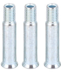 Beefy Steel Inline Skate Axles 15 Pieces Wheel Screws Set For Roller Skates And Scooters 8mm Diameter 35mm And 38mm Lengths Durable Kit