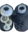 24V 30000RPM Gearbox Replacement for Pink Princess Carriage Ride On Toys, High Torque Motor, 20mm Shaft Hole, 205mm Length