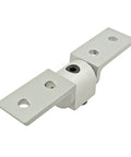 10 Series 90 Degree Structural Pivot Assembly With Dual L Arms Model 4154, 6063-T6 aluminum, angled view