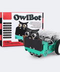 Owl Smart Robot Car Kit For Kids With Nano V4 Controller Arduino Compatible Kid Friendly Hands On Build Code And Bring It To Life With Block Coding Motors Sensors Lights And Sound Ideal For Homeschooling Coding Clubs And Weekend Projects. Owl robot car kit in box with wheels and sensors