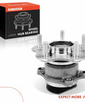 Rear Wheel Bearing And Hub Assembly 5-Lug Compatible With Nissan Rogue 2008 2013 And Rogue Select 2014 2015 FWD Only High Load