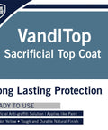 VG-7101 VandlTop Sacrificial Graffiti Barrier Protective Coating In Clear Finish, 1 Gallon Slick Shield That Covers Up To 200 Sq Ft, Anti Graffiti Coating For Concrete, Stucco, EIFS, Brick, Wood, Metal, Plastic And Painted Surfaces.