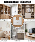 Four Pack Stainless Steel Cabinet Hinge Repair Plates For Kitchen Cupboards And Furniture With Living Room and Bathroom Uses