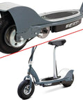 Side view of Razor E300 scooter showcasing the Heavy Duty 25H Roller Chain 96 Links With 5 Master Links For E300S and E325 upgrade.