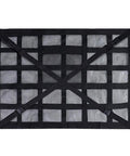 Overhead Roof Handle Storage Net With Reinforced Mesh Adjustable Straps Car Organizer large rectangular layout