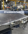 DIY installation of lightweight handheld welding wire feed tool for smooth TIG and arc work; compact filler rod guide on metal surface