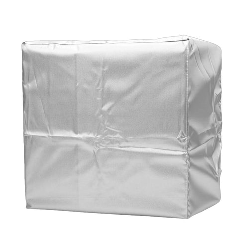 Built Tough EV Charger Covers 2 Pack Universal All Weather Polyester Sleeves For Outdoor Electric Vehicle Wall Boxes shown in silver.