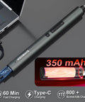 75 In 1 Mini Electric Screwdriver Set With 71 Magnetic S2 Bits USB Rechargeable 3 LED Lights charging via laptop