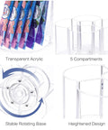 Finally Scored This 360 Rotating Drink Packet Organizer Acrylic Lazy Susan with 5 compartments and stable rotating base for easy access.