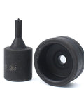 6.5mm Hydraulic Hole Punch Die For CH70 Punch Machine Pro Grade Upper 40mm Mold Lower 26mm Mold Round Die Tool Durable Black
