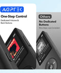 64GB MP3 Player With 65 Hours Of Battery Life Ultra Lightweight Pocket Sized Music Player for Sports and Armband comparison
