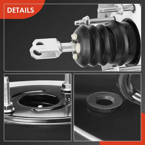 Close-up of Heavy Duty Vacuum Brake Booster For Ford Edge And Lincoln Mkx with steel housing and rubber boot detail.