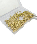 Brass M4 Threaded Inserts Heat Set For 3D Printing Knurled Nuts For Plastic M4x6x6 Size in plastic box