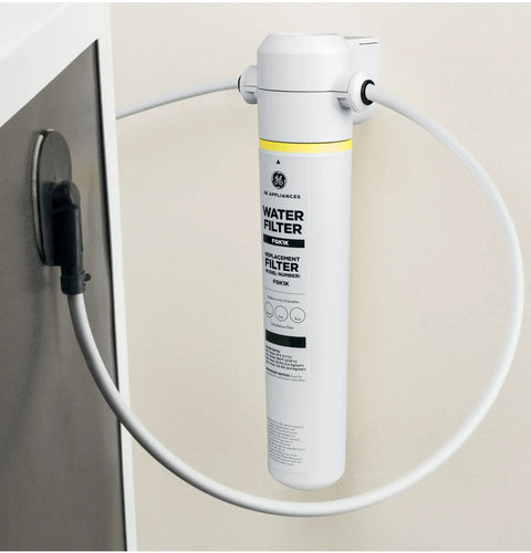 Icemaker Inline Water Filter System for Refrigerators Without Built In Filtration Delivers Clean Ice for Beverages Reduces Chlorine Taste