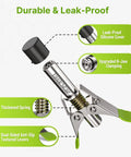 TaskStar grease gun coupler exploded view with silicone cover, 6-jaw clamp, thickened spring, textured levers