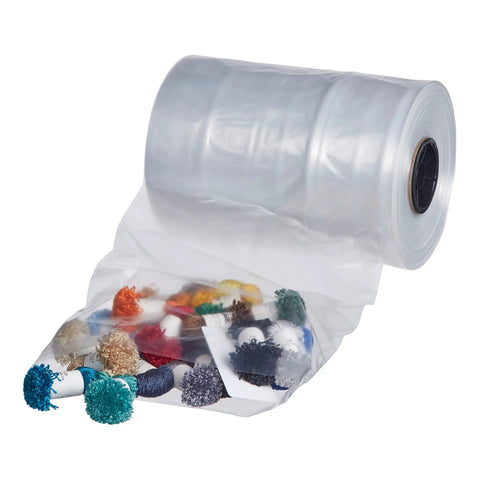 No Worries 12 By 1000 Feet Two Mil Ldpe Poly Tubing Roll Food Safe Plastic Wraps Straight Up Easy Cut Heat Seal For Custom Bags And Storage Tasks Made In Usa