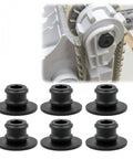 Robotic Pool Cleaner Wheel Tube Cork Fit For Maytronics Nautilus Dolphin and Inner Shaft Channel Plug Set 6 Pack displayed