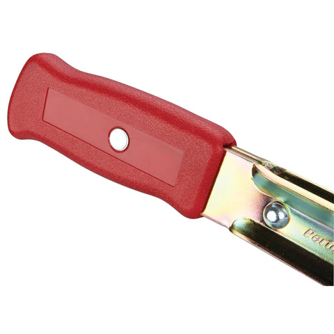 Close-up of handle on Power Puller 4 Ton Capacity Heavy Duty Beast Cable Winch For Rolling Objects And Vehicle Recovery Versatile Lifting Tool
