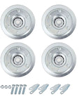 160 Pound Brown Garage Door Extension Spring Bundle For 7 Foot Doors With Double Loop Springs Four 3 Inch Pulleys And Extension Cables 