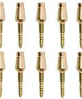 Door Hinge Security Screws 10 Pack For Anti Tamper Hinges And Pins, Reinforce Door Frames, Fits Most Doors
