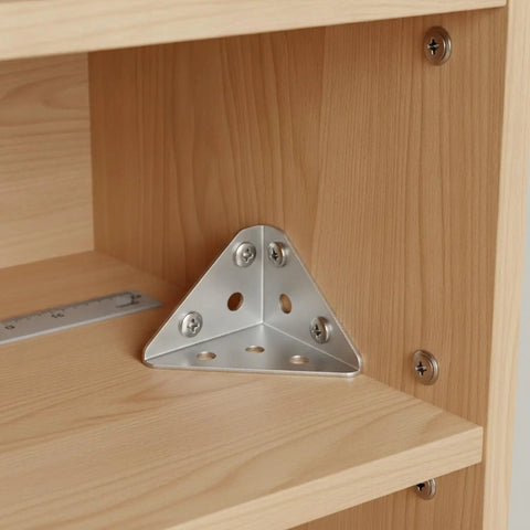 Stainless Steel 90 Degree L Bracket For Cabinet Corners And Floating Shelves Built To Last Heavy Duty Furniture Reinforcement