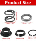 Parts and dimensions of Upgraded Steering Column Upper Bearing Kit For Ford F-150 1997-2004 Tilt Or Non Tilt Steering