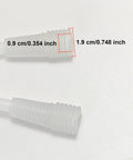 Y Type Silicone Vacuum Hose Tubing For Butt Vacuum Therapy Machine Universal Fit For All Cup Sizes 83.27 Inch Long Replacement Tube
