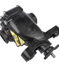 Heavy Duty Rear Differential Axle Carrier Black Drop In Replacement For Cadillac ATS 2.5L 2013 Models With 3.45 Gear Ratio, top view.
