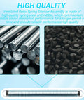 Vented Rotor Brake Lathe Spring Silencer Band Replacement For Ammco 9800 909800 438190 Accuturn; spring steel rods and rubber material