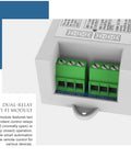 Hassle Free Smart Wifi Module For MS Series Swing Gate Openers EweLink App Control Alexa Google Siri Compatible Two Point Four Ghz Remote Access No Sweat Driveway Upgraded showing dual-relay interface.