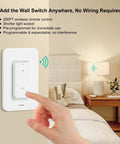 Remote Control Light Socket With 200ft Range Turns Lights On From Across The Room No Wiring Needed Easy Plug And Play Wireless Wall Mount