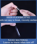 Two Sided Mounting Putty Dots For Wall Hanging Crafts And Party Decor, Clean Removable Poster Tack shown with high flexibility