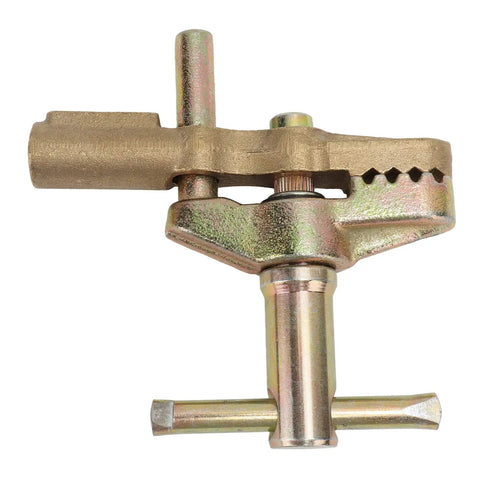 Heavy Duty Welding Ground Clamp With 800 Amp Brass Iron Build, secure connection tool for welding tasks.
