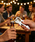 12 In 1 Guitar Themed Keychain Multi Tool With Bottle Opener Screwdrivers Hex Keys And Bike Spoke Wrench Compact EDC Gadget for men