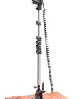 Heavy Duty Portable Remote Area Lighting System with 16 High Flux LEDs and 1280 Lumens of Brightness featuring rugged orange case.