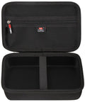 Rugged Tough Case For Borescope Inspection Cameras That Keeps Your Gear Safe From Drops And Water Fits MugEasy Daxiongmao DEPSTECH Telsong Lightswim SKYBASIC and other 4.3 in models, black hard case with mesh lid
