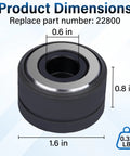 Dimensions of Must Have Universal Wheel Stud Installer 22800 Tool for Cars, SUVs, Towed Vehicles, 1.6x0.8 inches, 0.32 lbs