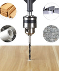 3/8 Inch Hand Drill With Manual Crank And 8 Piece Drill Bit Set Safe Double Pinions Design Adjustable Chuck 1.5 To 10mm