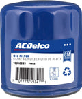 PF46E Engine Oil Filter for Cars and Trucks - OEM Grade Filtration That Traps Sand and Debris, Keeps Bearings and Engine Hydraulics Clean, No Fuss Install, Built Tough for Long Lasting Performance, blue ACDelco GM filter