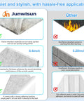 Comparison of Flex Ready Hexagon Acoustic Panels 12 Pack Self Adhesive Sound Deadening Foam Wall Tiles with details on features.