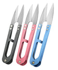 3 Pack Thread Snips Set High Carbon Steel Thread Cutter With Spring Return Easy to Use Cuts Smoothly Reducing Hand Fatigue
