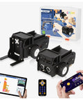 2 In 1 Forklift And Dump Truck Kids Robotics Kit Arduino Compatible And Scratch Ready STEM Coding Robot For Classroom And Home Education With Hands On Learning And Real World Engineering Fun For Ages 12 And Up, black metal truck models