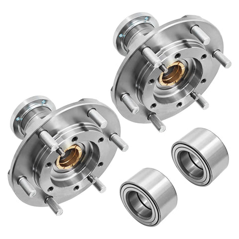 Front Wheel Bearing And Hub Assembly Kit For Toyota Tacoma 1995 2004 4WD With 2.4L 2.7L And 3.4L Engines Replacement