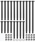 Beefed Up Durable Carbon Steel Front And Rear Suspension Pin Set For Traxxas XMaxx 6S 8S And XRT RC Cars Upgrade Kit displayed