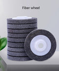 Stack of 4 Inch Nylon Fiber Polishing Wheel For 100mm Angle Grinders Buffin Disc For Metal Plastics Glass Wood Surfaces