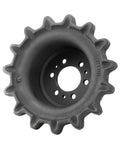 Heavy Duty Track Drive Sprocket With Fifteen Tough Teeth And Five Point Seven Five Inch Deep Bore with six holes for skid steer loader.