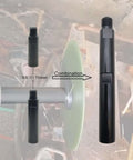 5/8-11 Angle Grinder Extension Shaft Set 3 Pack Buff Extender Kit For Car Polisher and Grinder With 3 Inch 3.9 Inch and 5.5 Inch Lengths Made From Durable 45 Steel With Electrophoretic Coating For Built To Last Durability.