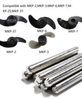 Stainless Steel Prop Drive Pins 2092600 For MKP2 MKP3 MKP6 MKP7 MKP25 MKP37 1.06 Inch By 0.125 Inch 20 Pack with motor compatibility